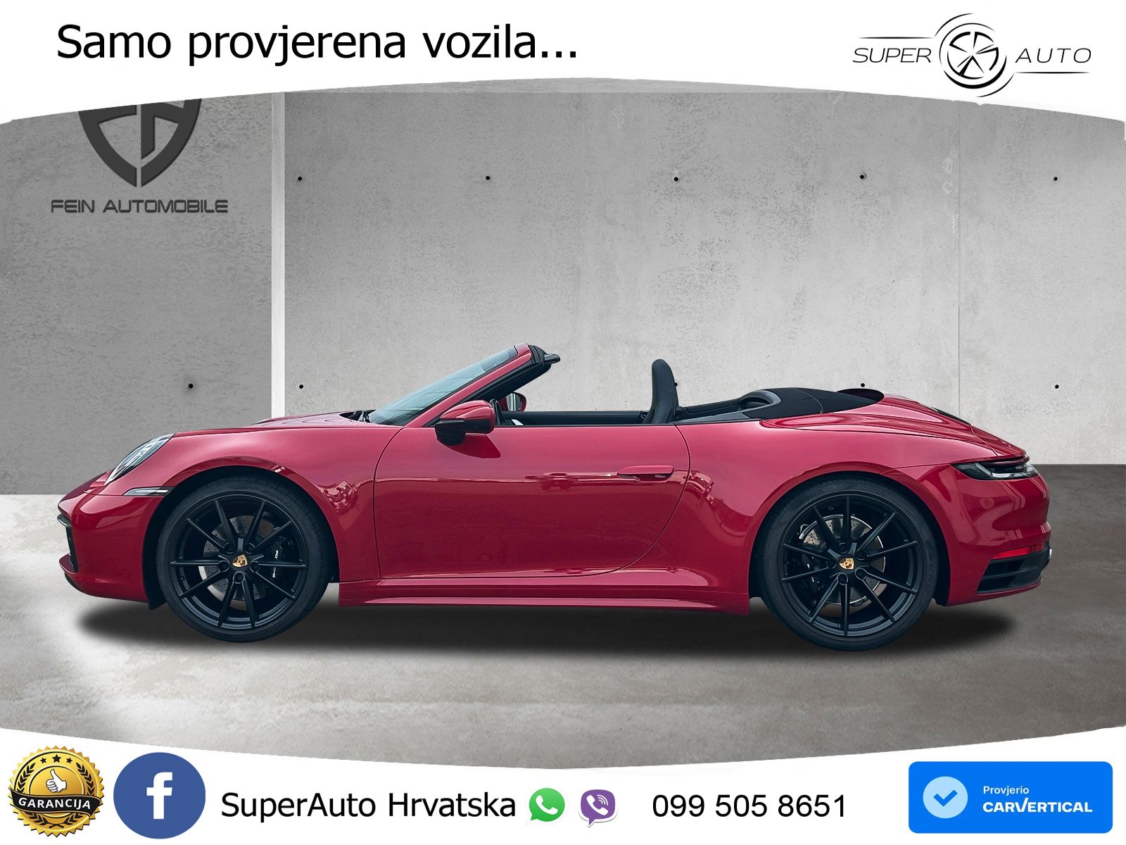 Porsche 911 Carrera S Cabriolet 3.0 (450 KS) PDK MATRIX+GR SJED+KAM