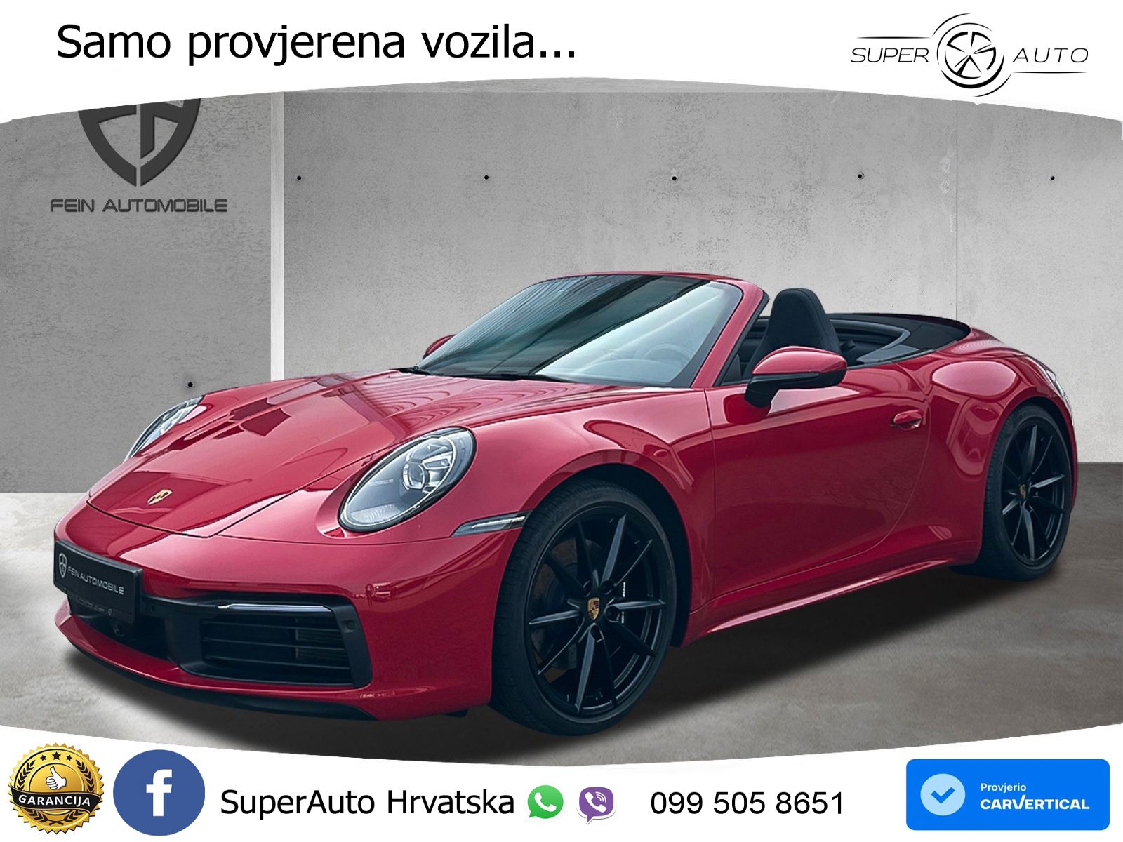 Porsche 911 Carrera S Cabriolet 3.0 (450 KS) PDK MATRIX+GR SJED+KAM