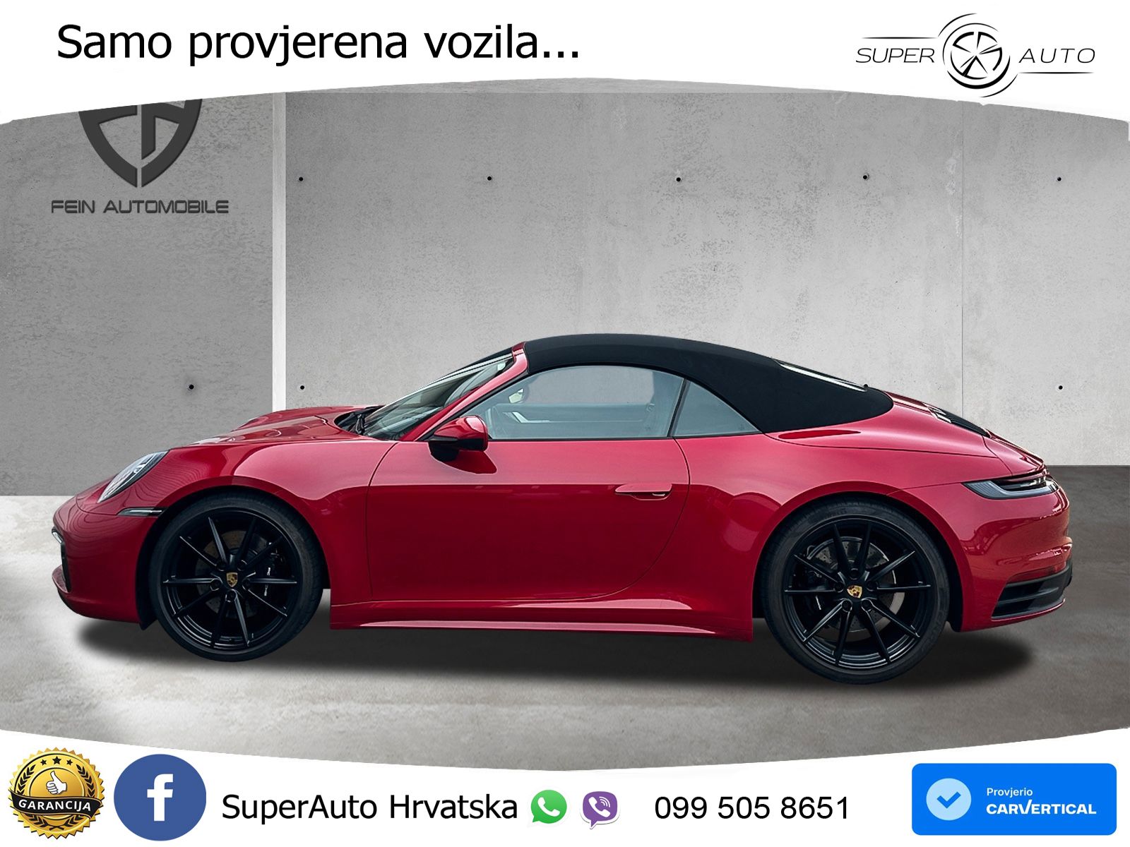 Porsche 911 Carrera S Cabriolet 3.0 (450 KS) PDK MATRIX+GR SJED+KAM