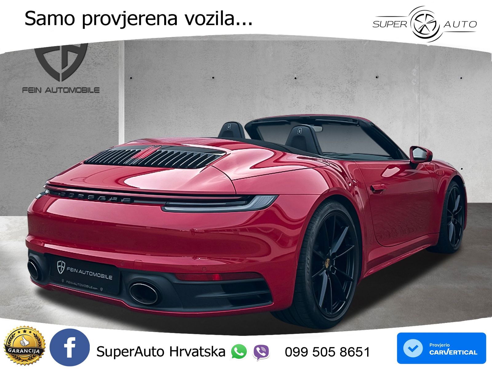 Porsche 911 Carrera S Cabriolet 3.0 (450 KS) PDK MATRIX+GR SJED+KAM