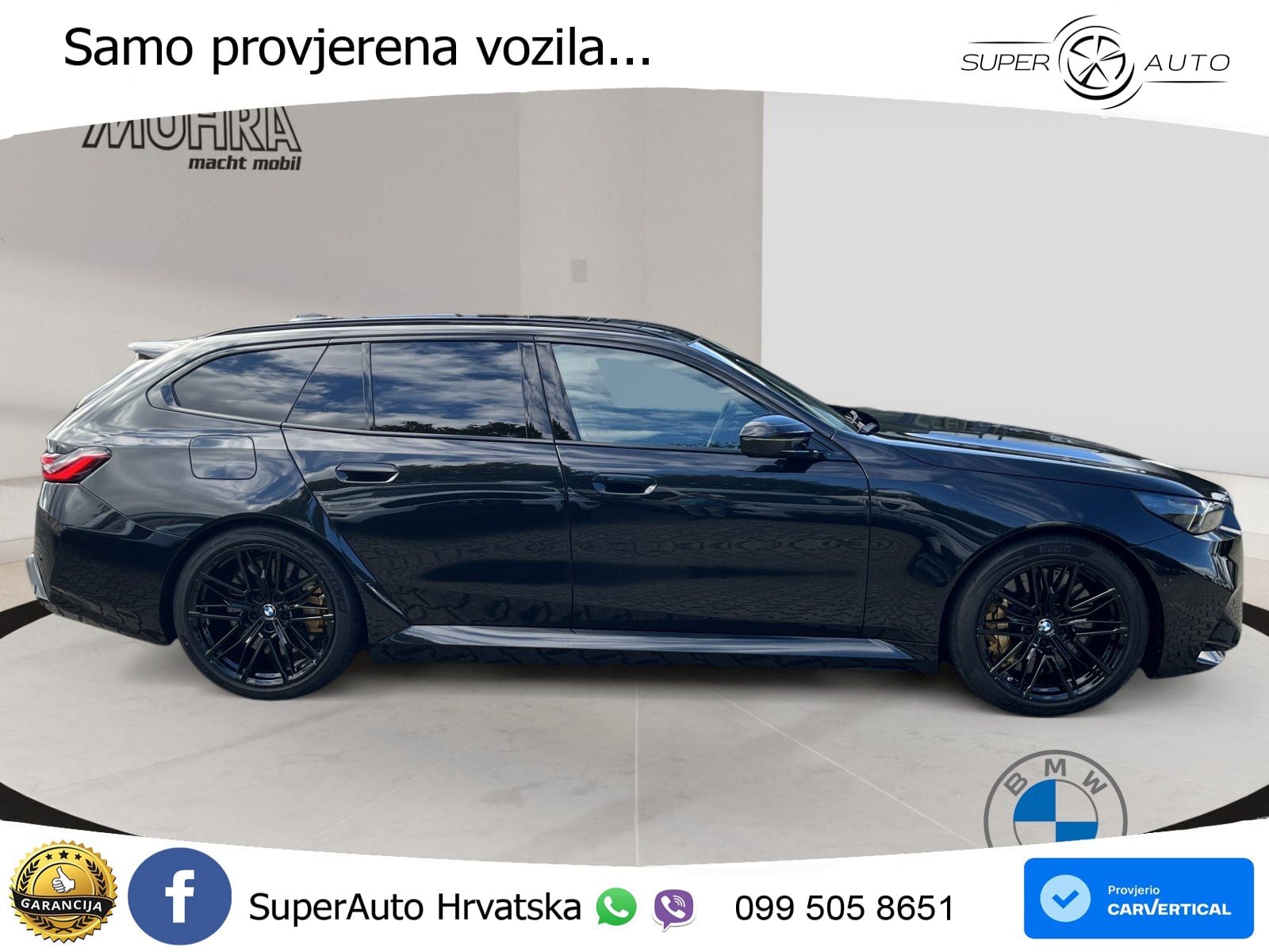 BMW M5 Touring 4.4 V8 (727 KS) xDrive Steptronic M Sport ACC+HEAD+4xGR SJED+360+PANO