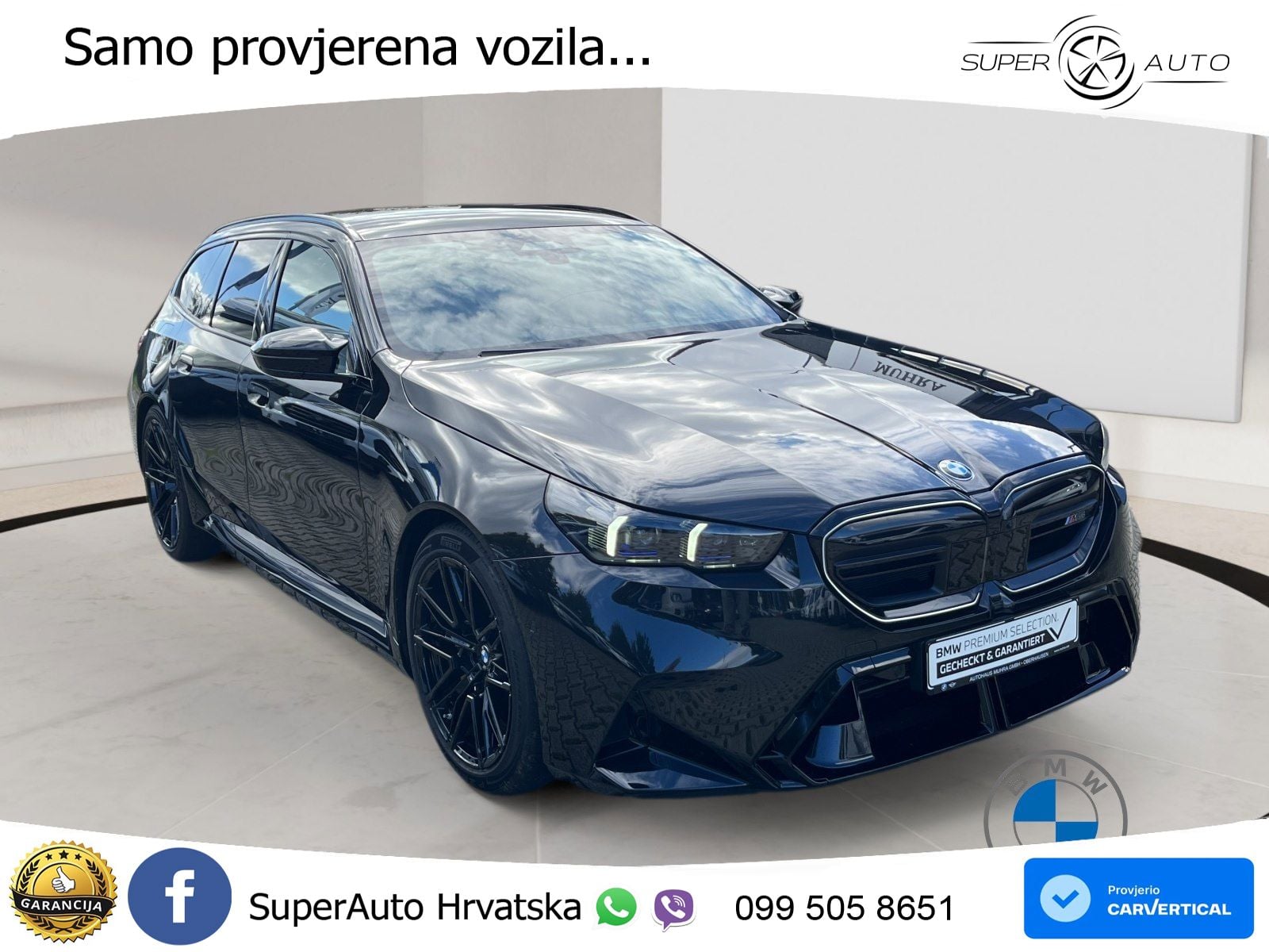 BMW M5 Touring 4.4 V8 (727 KS) xDrive Steptronic M Sport ACC+HEAD+4xGR SJED+360+PANO