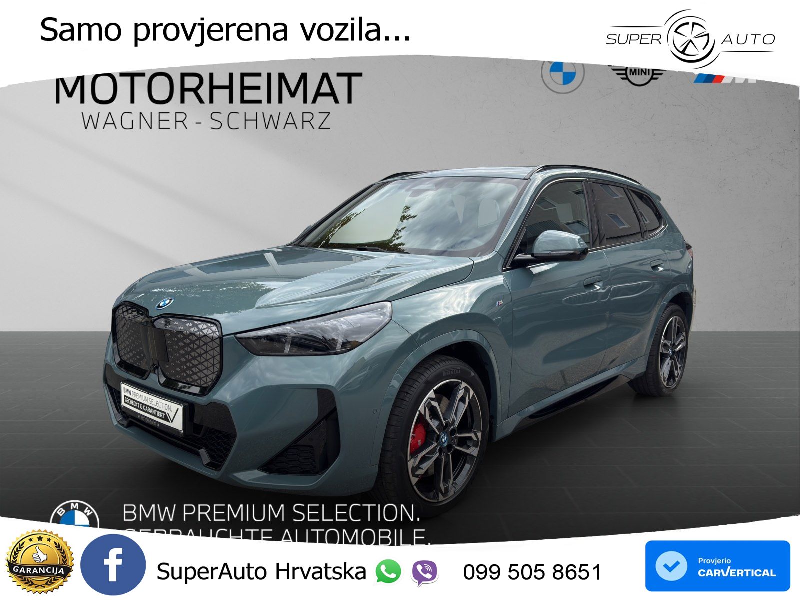 BMW iX1 68 kWh (313 KS) xDrive30 M Sport LED+GR SJED+ACC