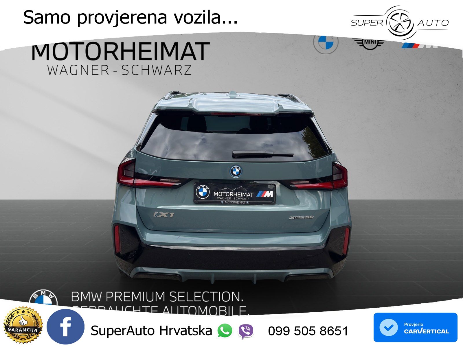 BMW iX1 68 kWh (313 KS) xDrive30 M Sport LED+GR SJED+ACC