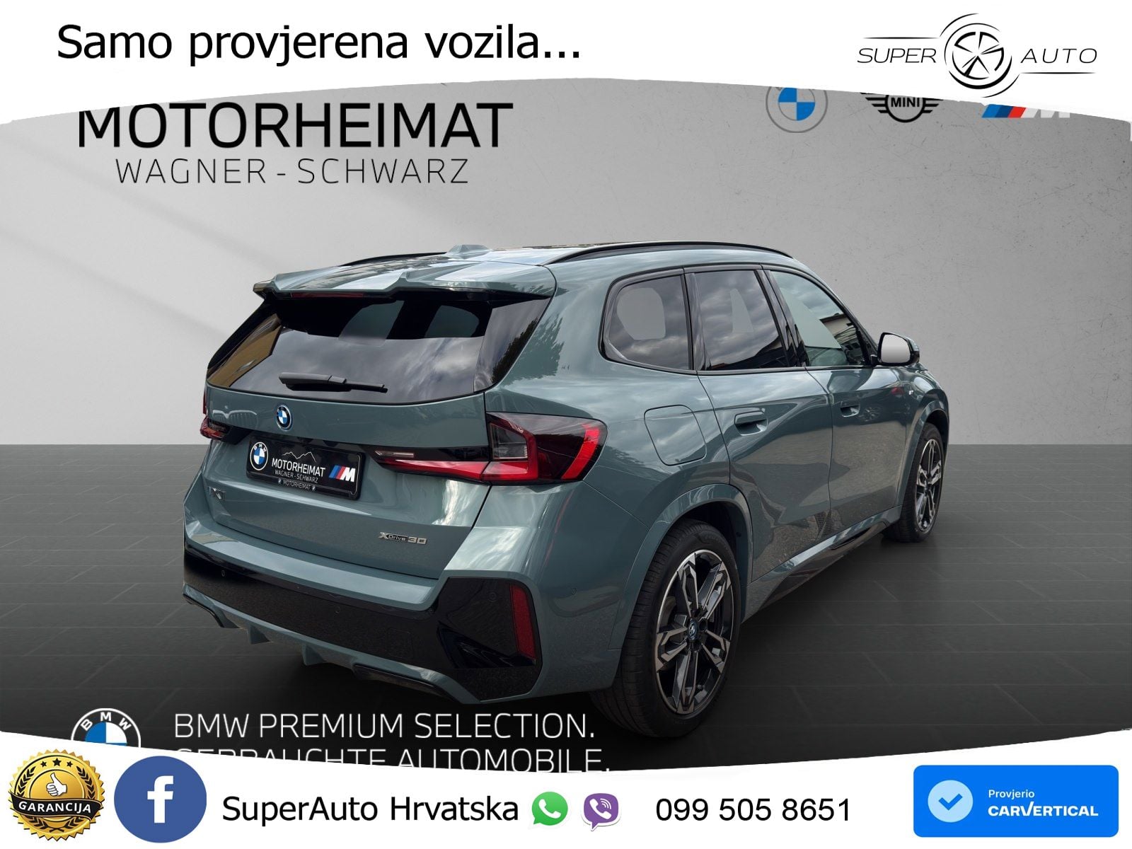 BMW iX1 68 kWh (313 KS) xDrive30 M Sport LED+GR SJED+ACC