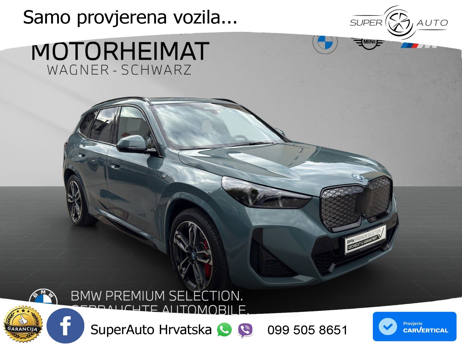 BMW iX1 68 kWh (313 KS) xDrive30 M Sport LED+GR SJED+ACC