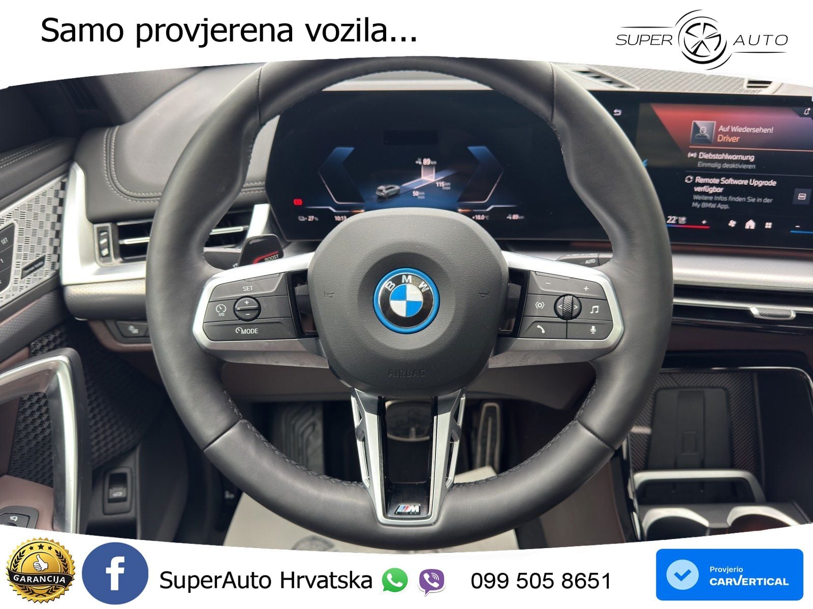 BMW iX1 68 kWh (313 KS) xDrive30 M Sport LED+GR SJED+ACC