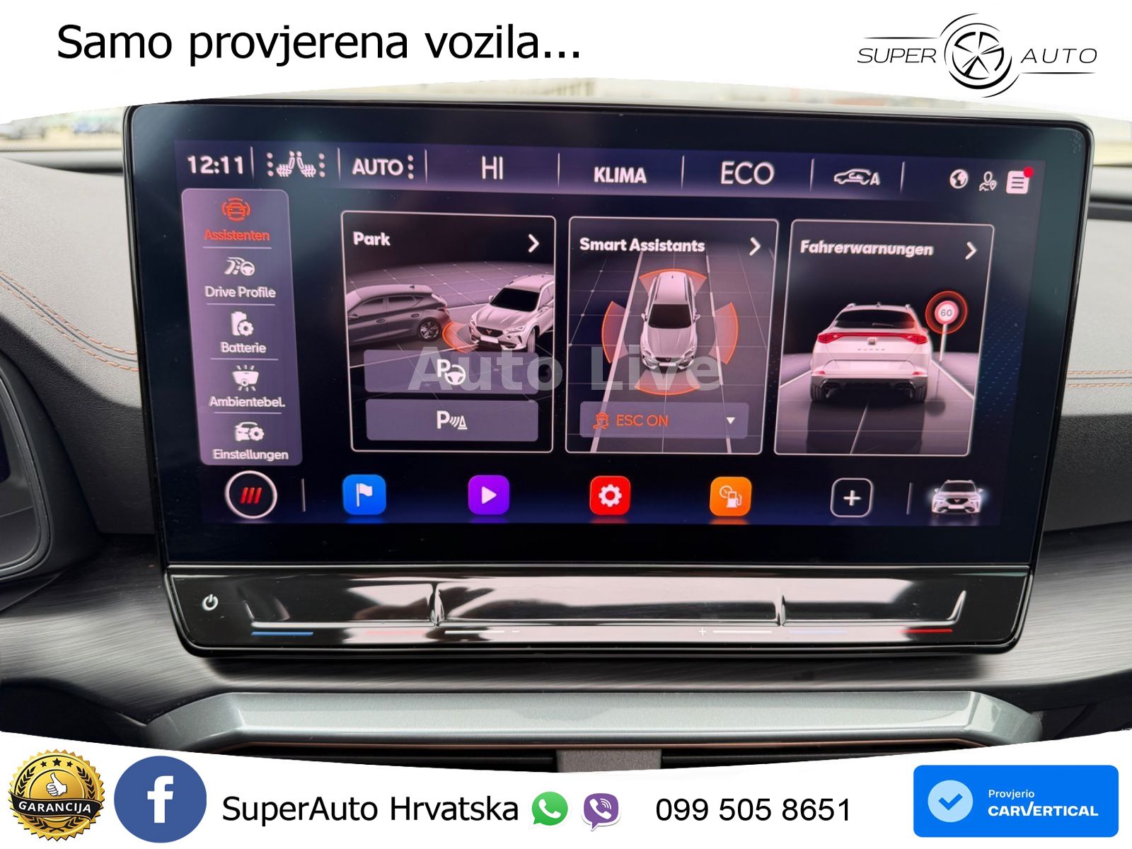 Cupra Formentor 1.4 TSI (245 KS) e-Hybrid DSG VZ LED+GR SJED+ACC