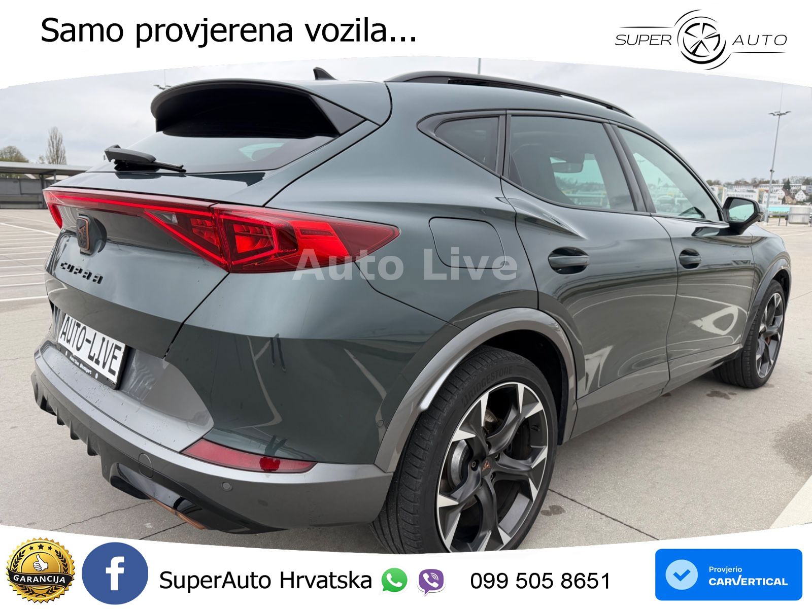 Cupra Formentor 1.4 TSI (245 KS) e-Hybrid DSG VZ LED+GR SJED+ACC