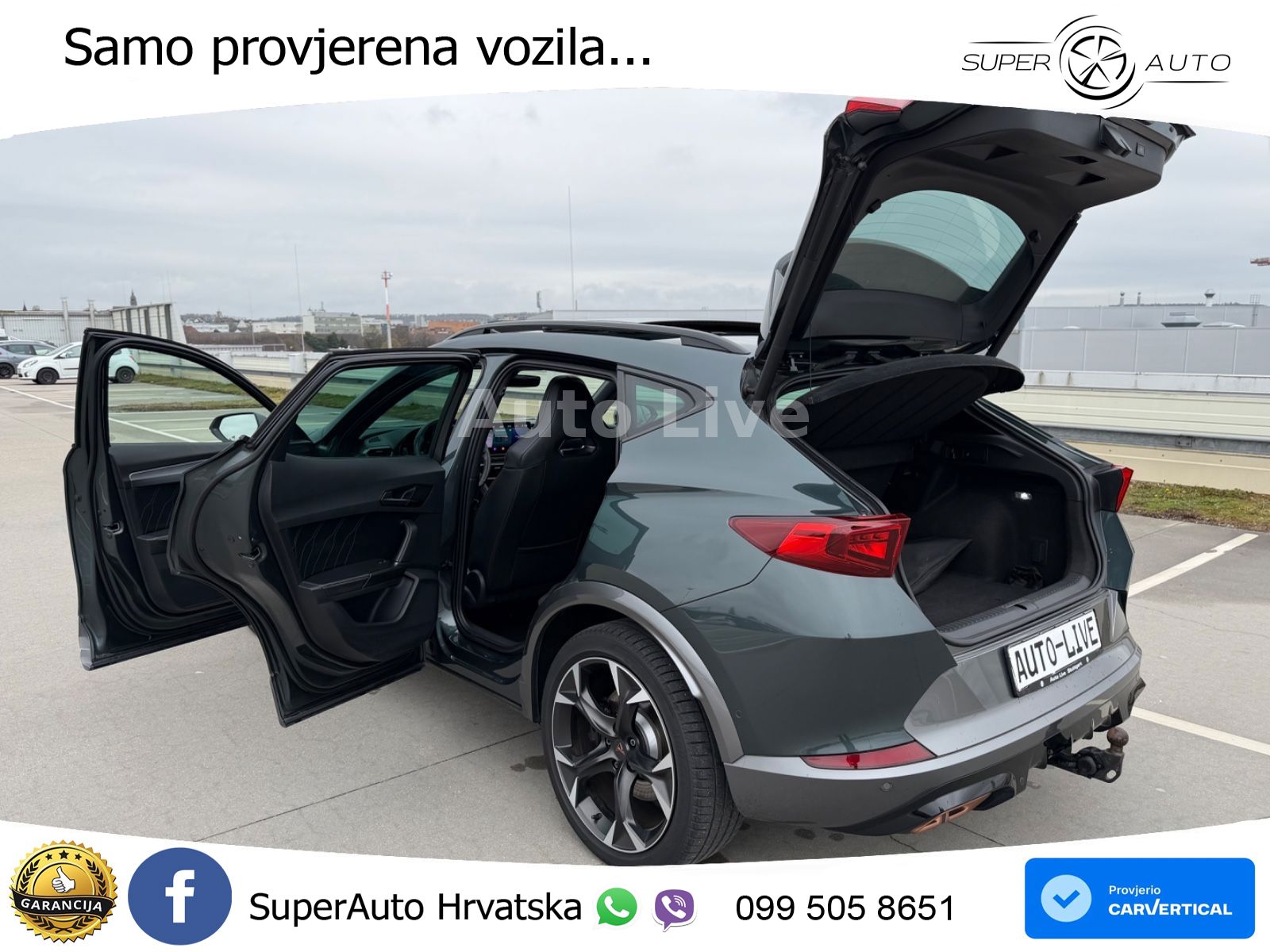 Cupra Formentor 1.4 TSI (245 KS) e-Hybrid DSG VZ LED+GR SJED+ACC