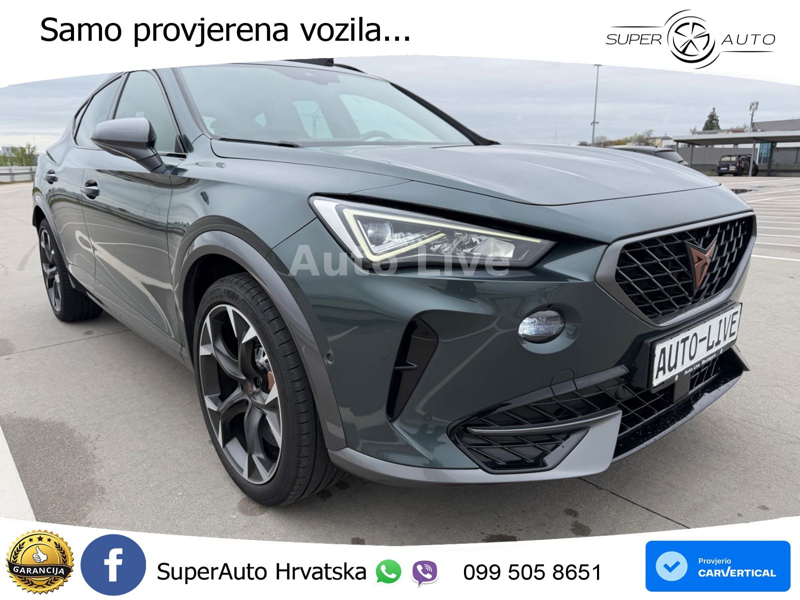 Cupra Formentor 1.4 TSI (245 KS) e-Hybrid DSG VZ LED+GR SJED+ACC