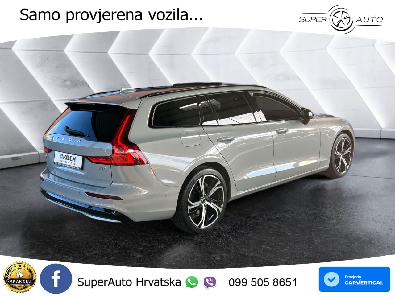 Volvo V60 2.0 B4 Benzin DCT ACC+GR SJED+360+PANO