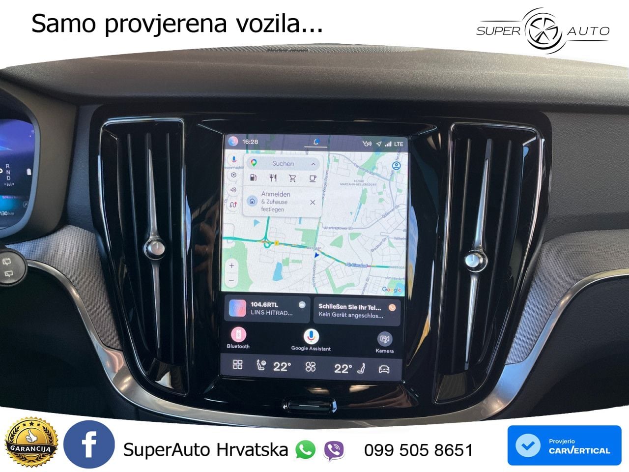 Volvo V60 2.0 B4 Benzin DCT ACC+GR SJED+360+PANO