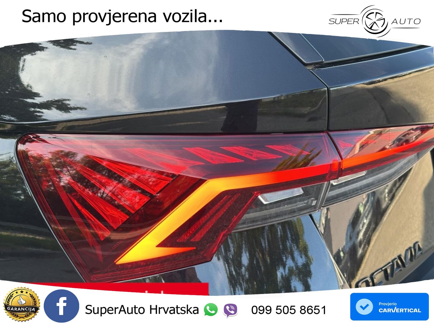 Škoda Octavia Combi RS 2.0 TDI (200 KS) DSG LED+GR SJED+ACC