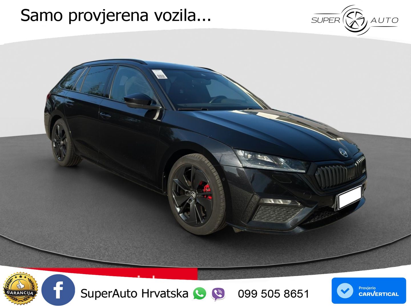Škoda Octavia Combi RS 2.0 TDI (200 KS) DSG LED+GR SJED+ACC
