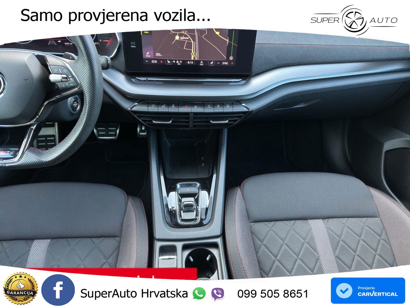 Škoda Octavia Combi RS 2.0 TDI (200 KS) DSG LED+GR SJED+ACC