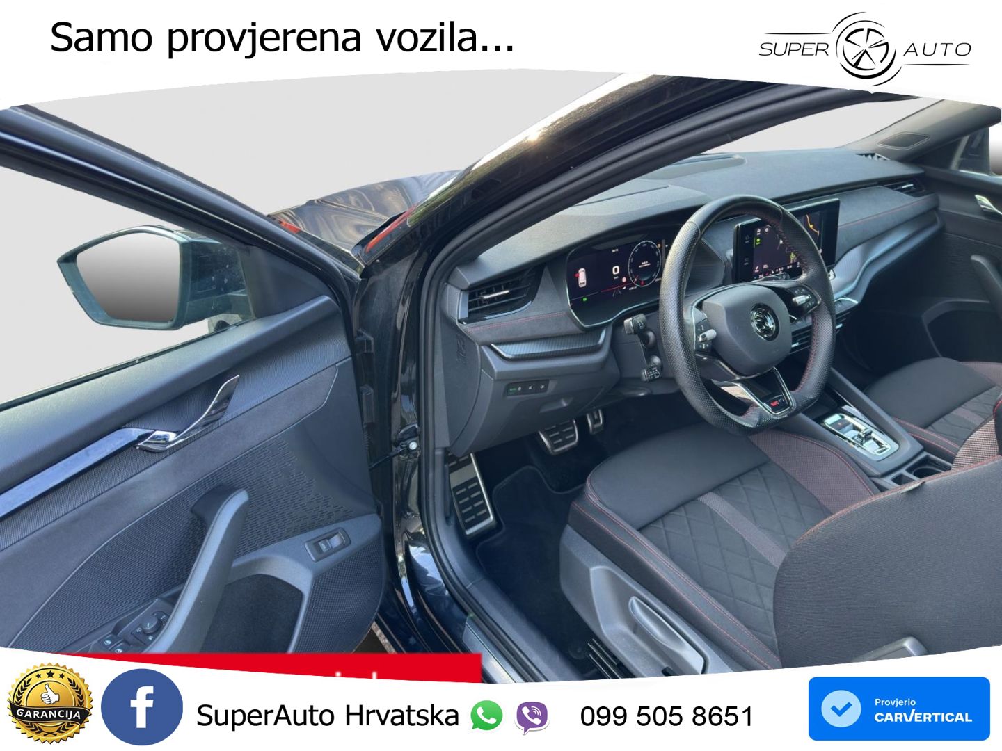 Škoda Octavia Combi RS 2.0 TDI (200 KS) DSG LED+GR SJED+ACC