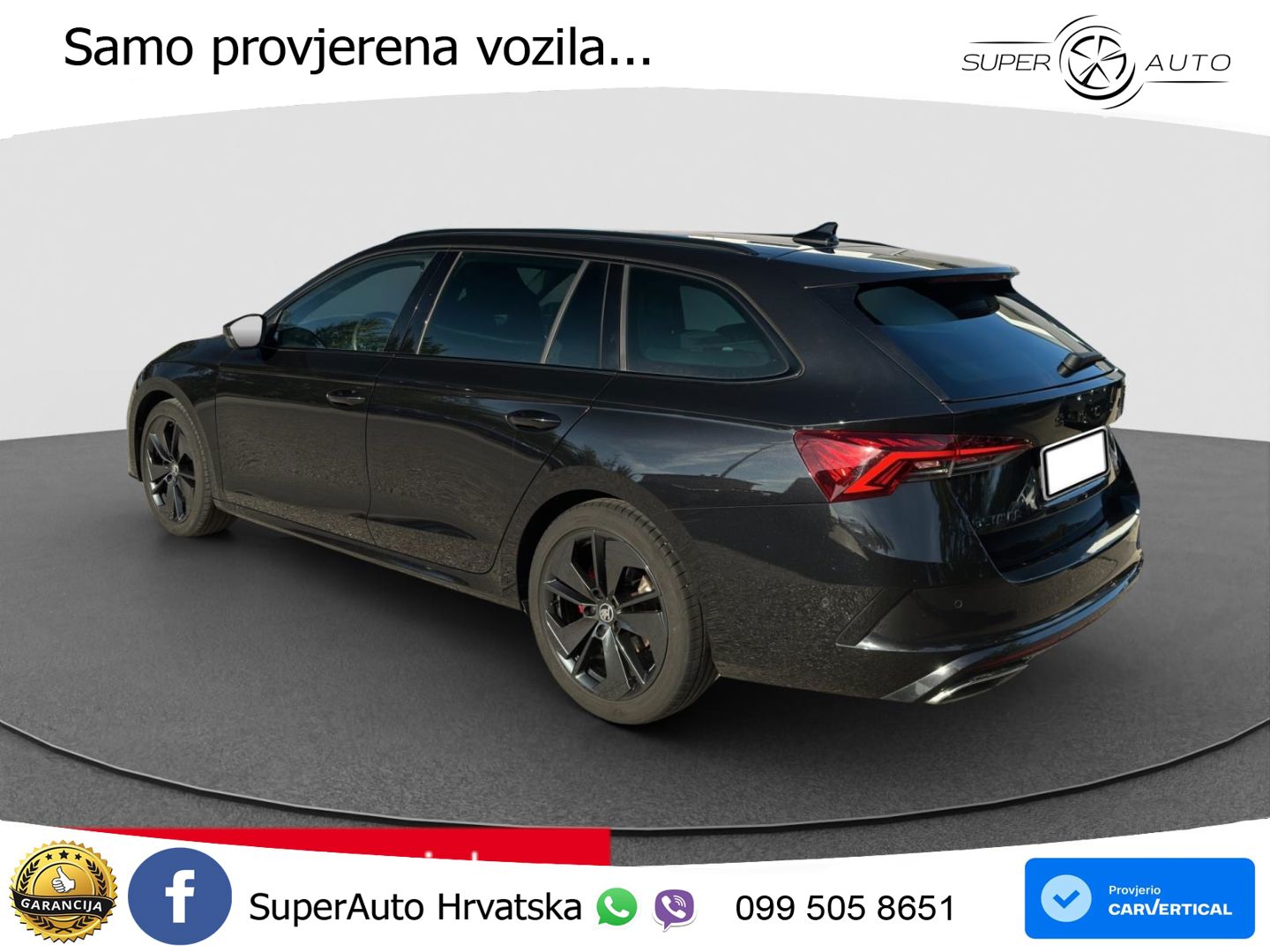 Škoda Octavia Combi RS 2.0 TDI (200 KS) DSG LED+GR SJED+ACC