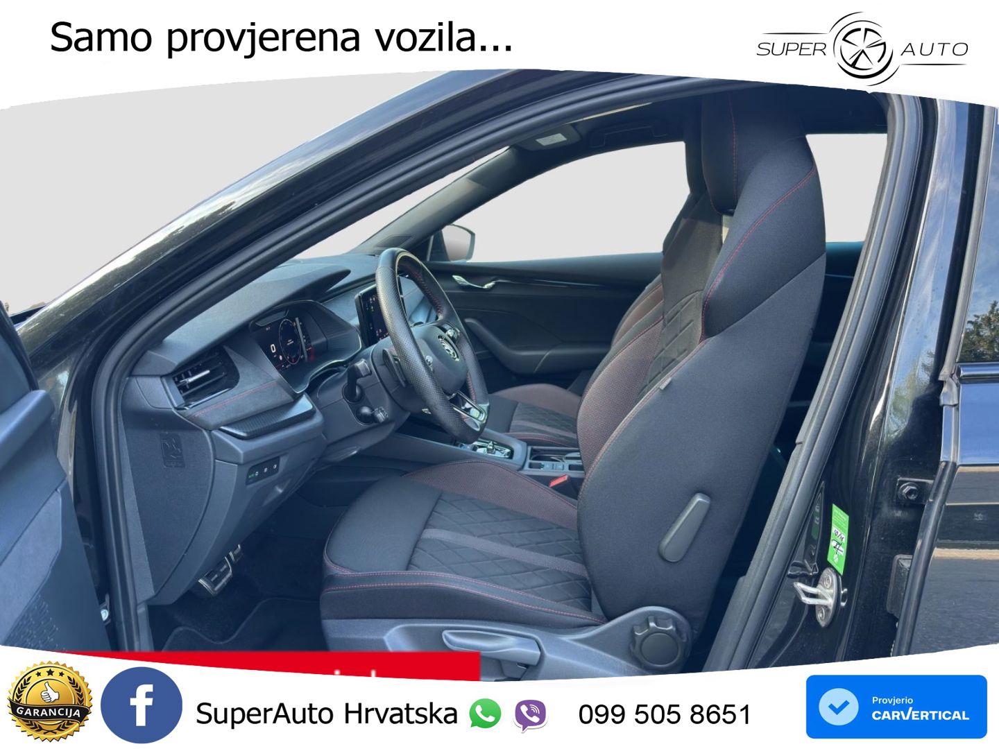 Škoda Octavia Combi RS 2.0 TDI (200 KS) DSG LED+GR SJED+ACC