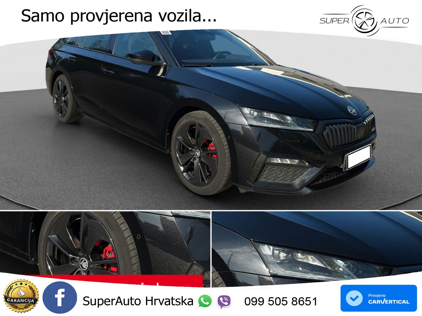 Škoda Octavia Combi RS 2.0 TDI (200 KS) DSG LED+GR SJED+ACC