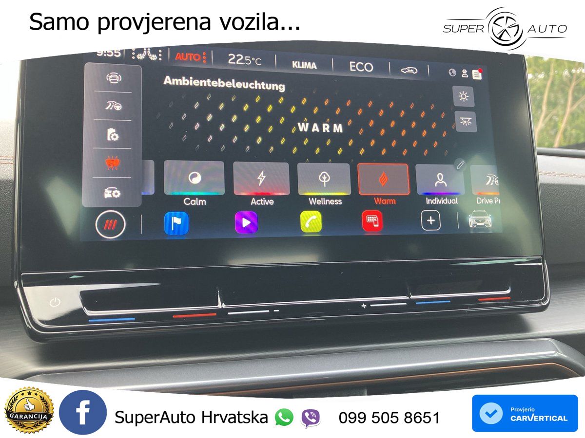 Cupra Formentor 1.4 TSI (204 KS) e-Hybrid DSG LED+GR SJED+ACC