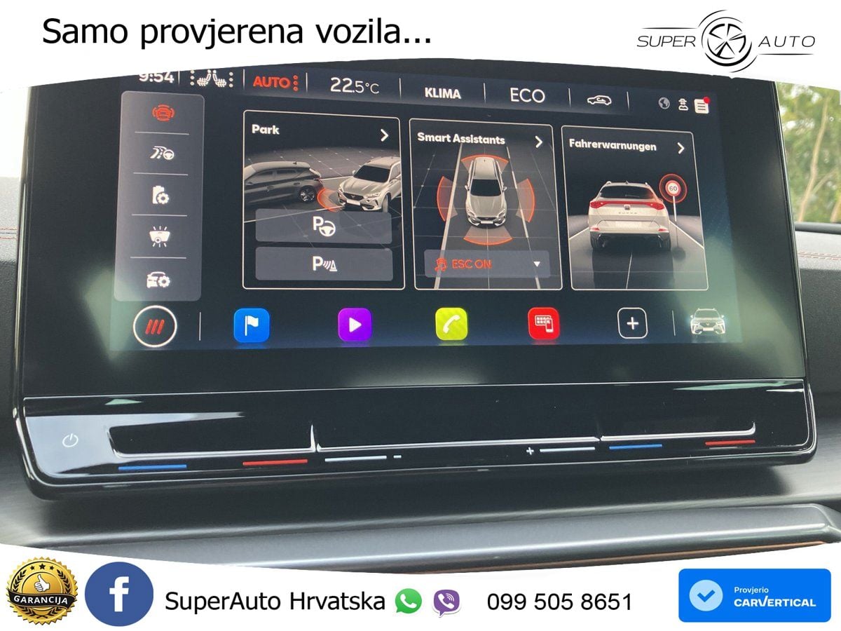 Cupra Formentor 1.4 TSI (204 KS) e-Hybrid DSG LED+GR SJED+ACC