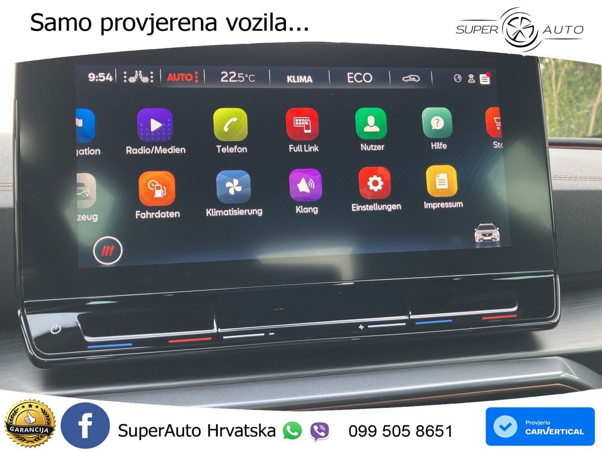 Cupra Formentor 1.4 TSI (204 KS) e-Hybrid DSG LED+GR SJED+ACC