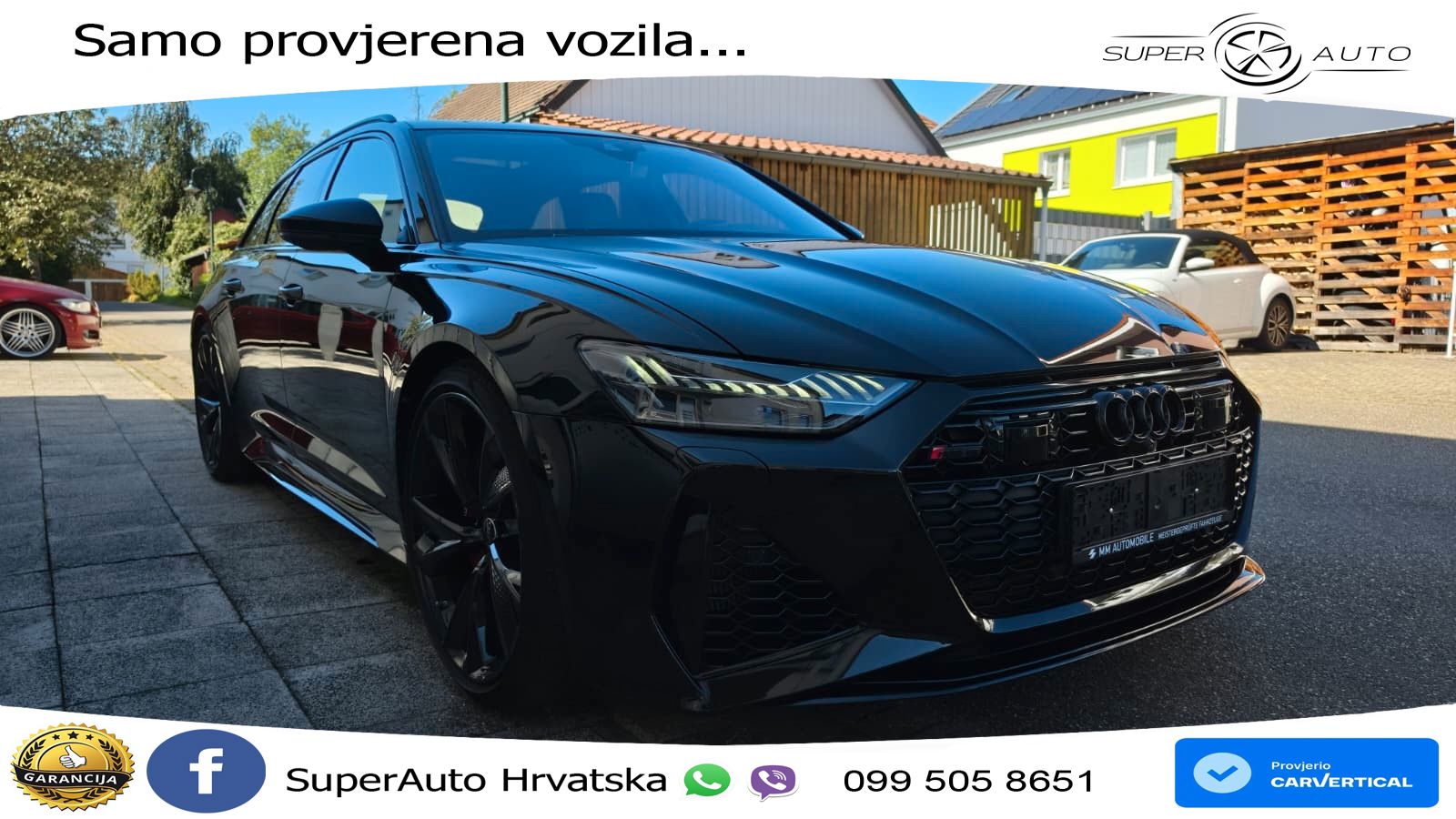 Audi RS6 Avant 4.0 TFSI V8 (600 KS) quattro Tiptronic LED+GR SJED+ACC