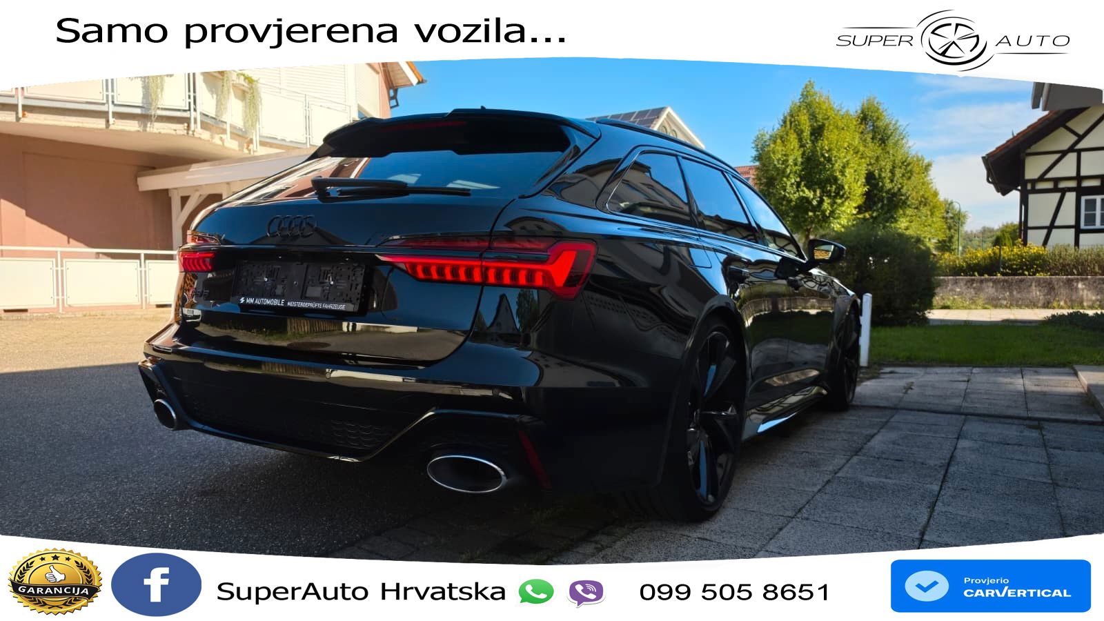 Audi RS6 Avant 4.0 TFSI V8 (600 KS) quattro Tiptronic LED+GR SJED+ACC