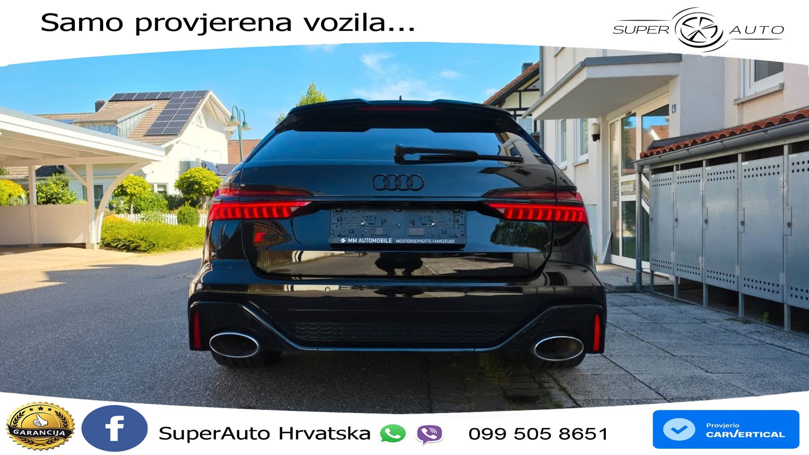 Audi RS6 Avant 4.0 TFSI V8 (600 KS) quattro Tiptronic LED+GR SJED+ACC