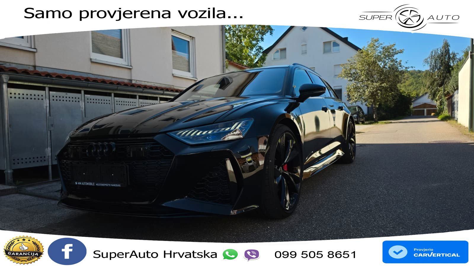 Audi RS6 Avant 4.0 TFSI V8 (600 KS) quattro Tiptronic LED+GR SJED+ACC