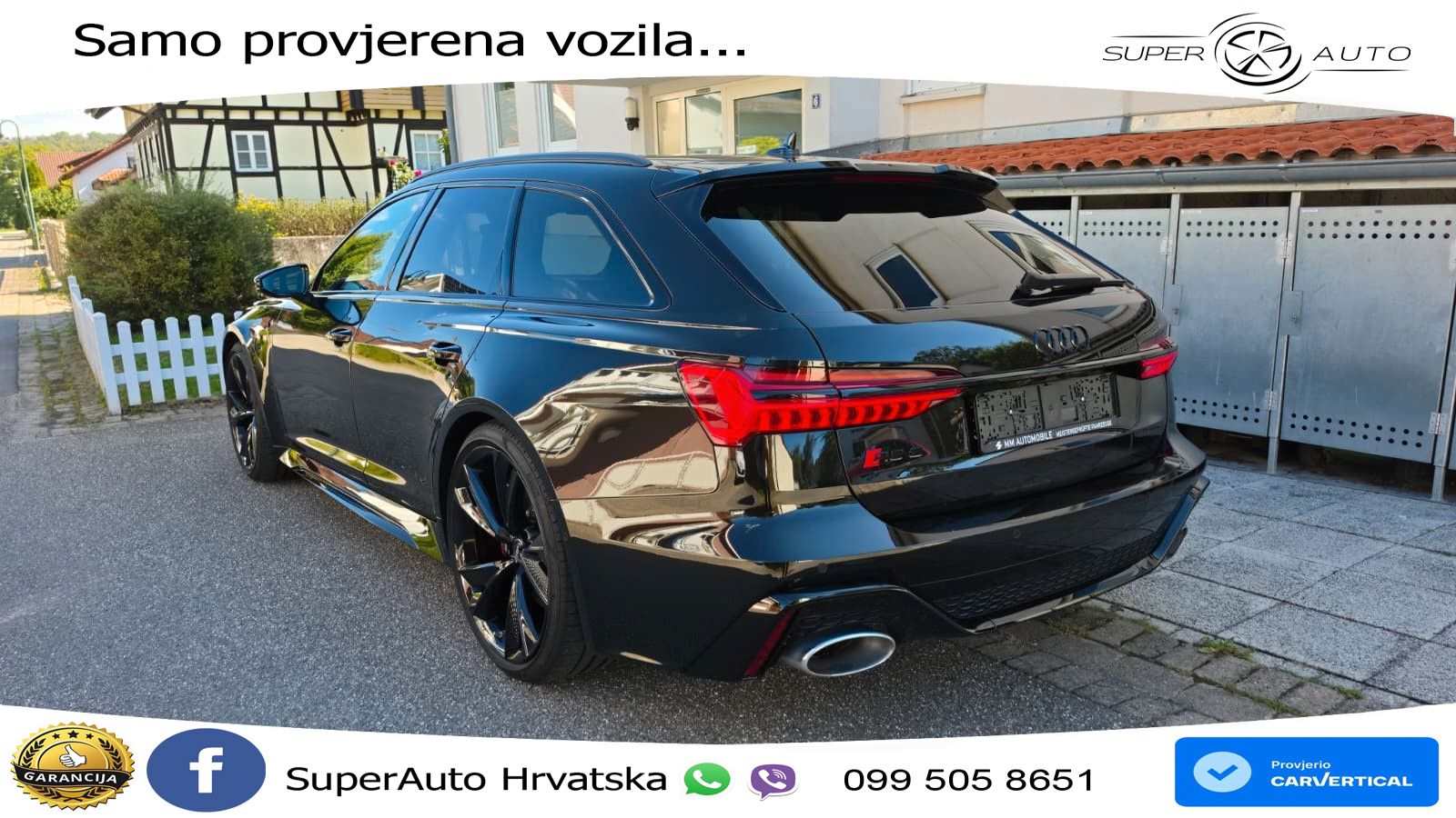 Audi RS6 Avant 4.0 TFSI V8 (600 KS) quattro Tiptronic LED+GR SJED+ACC