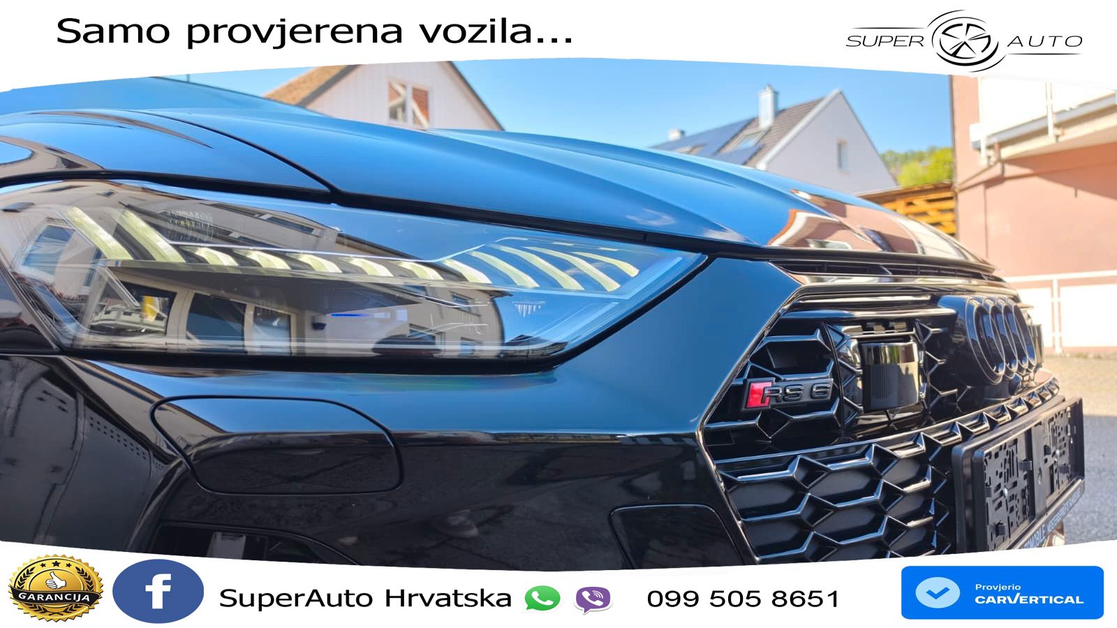 Audi RS6 Avant 4.0 TFSI V8 (600 KS) quattro Tiptronic LED+GR SJED+ACC