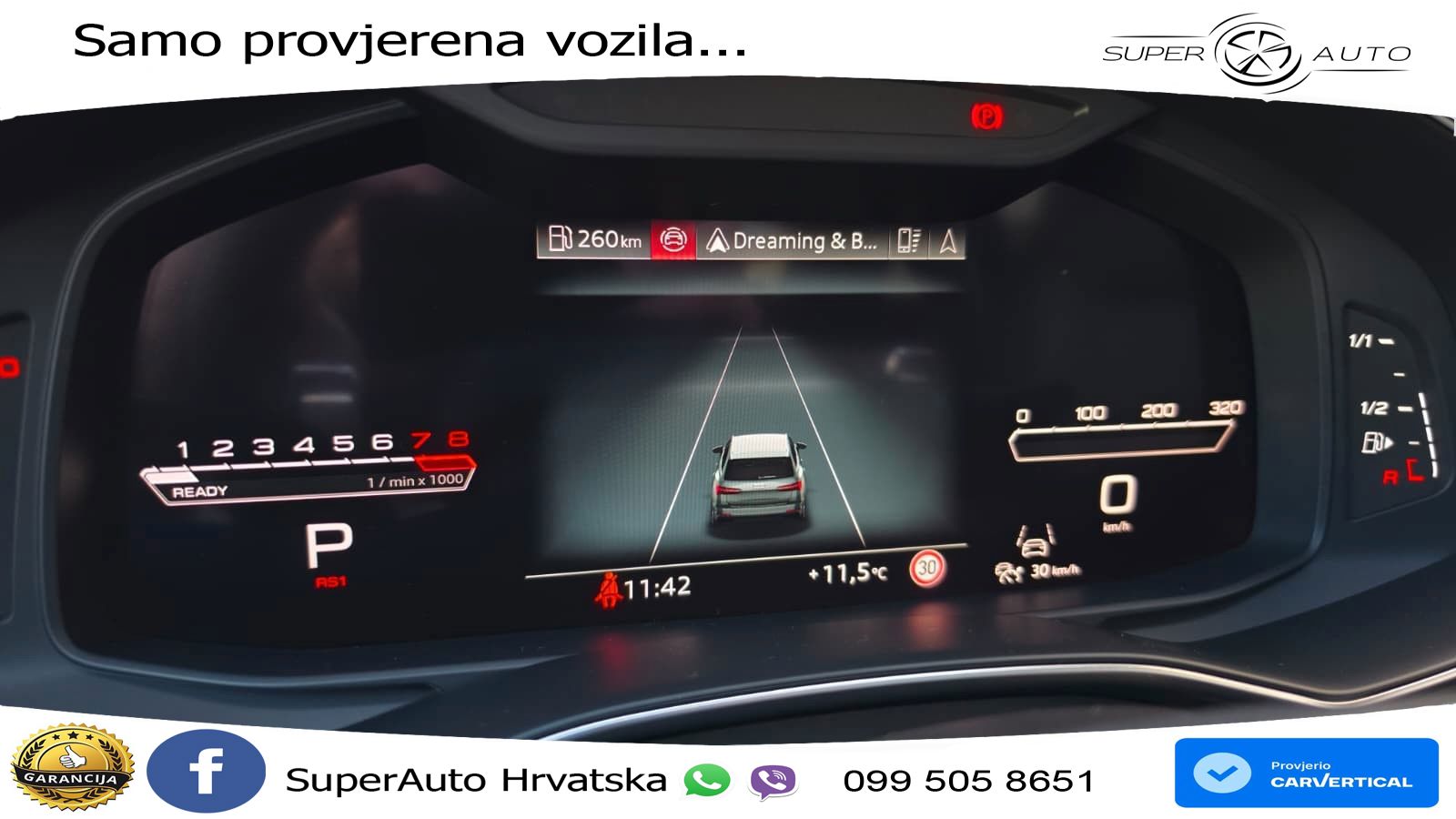 Audi RS6 Avant 4.0 TFSI V8 (600 KS) quattro Tiptronic LED+GR SJED+ACC