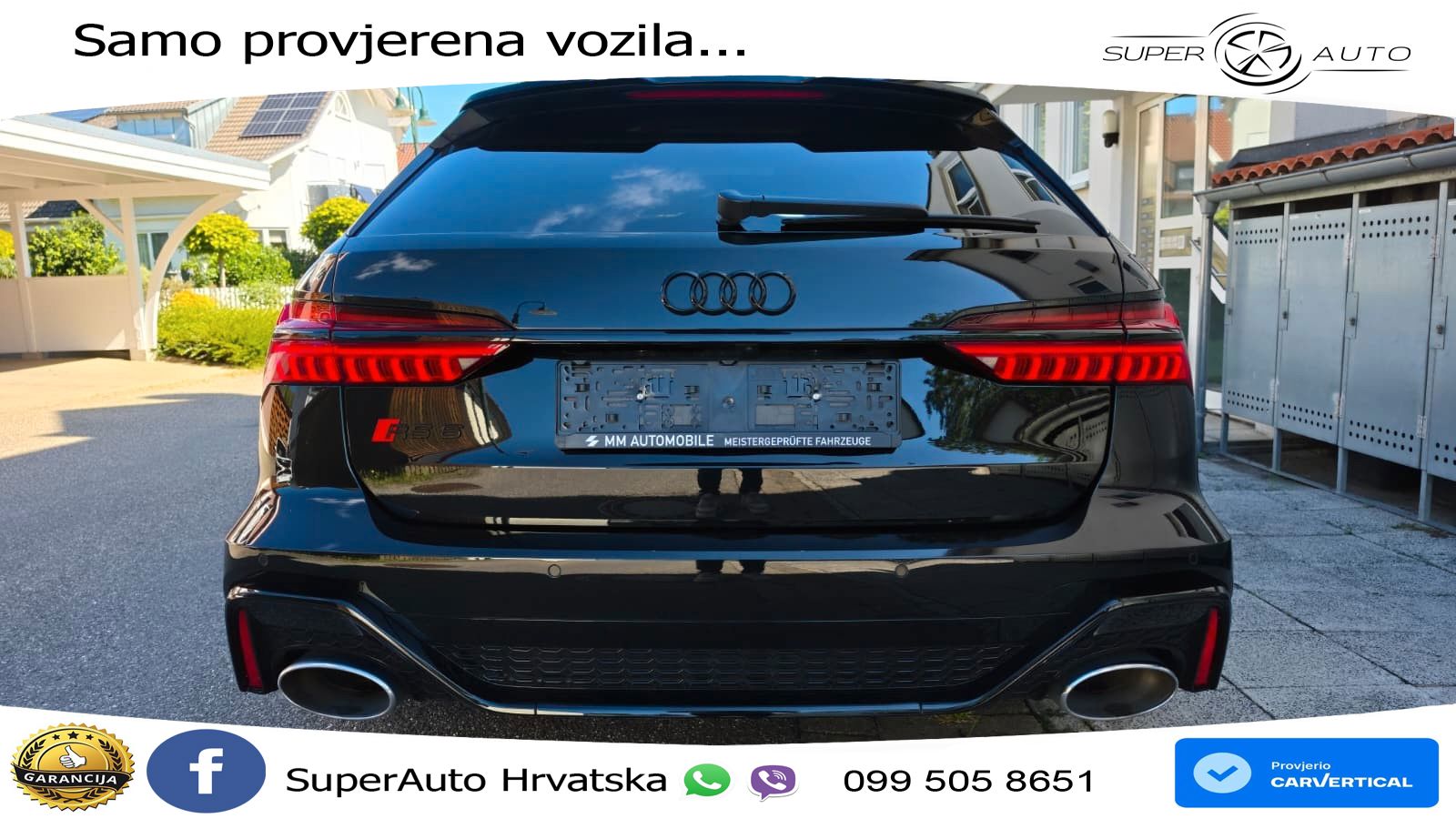Audi RS6 Avant 4.0 TFSI V8 (600 KS) quattro Tiptronic LED+GR SJED+ACC