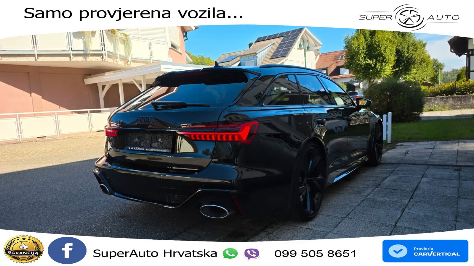 Audi RS6 Avant 4.0 TFSI V8 (600 KS) quattro Tiptronic LED+GR SJED+ACC