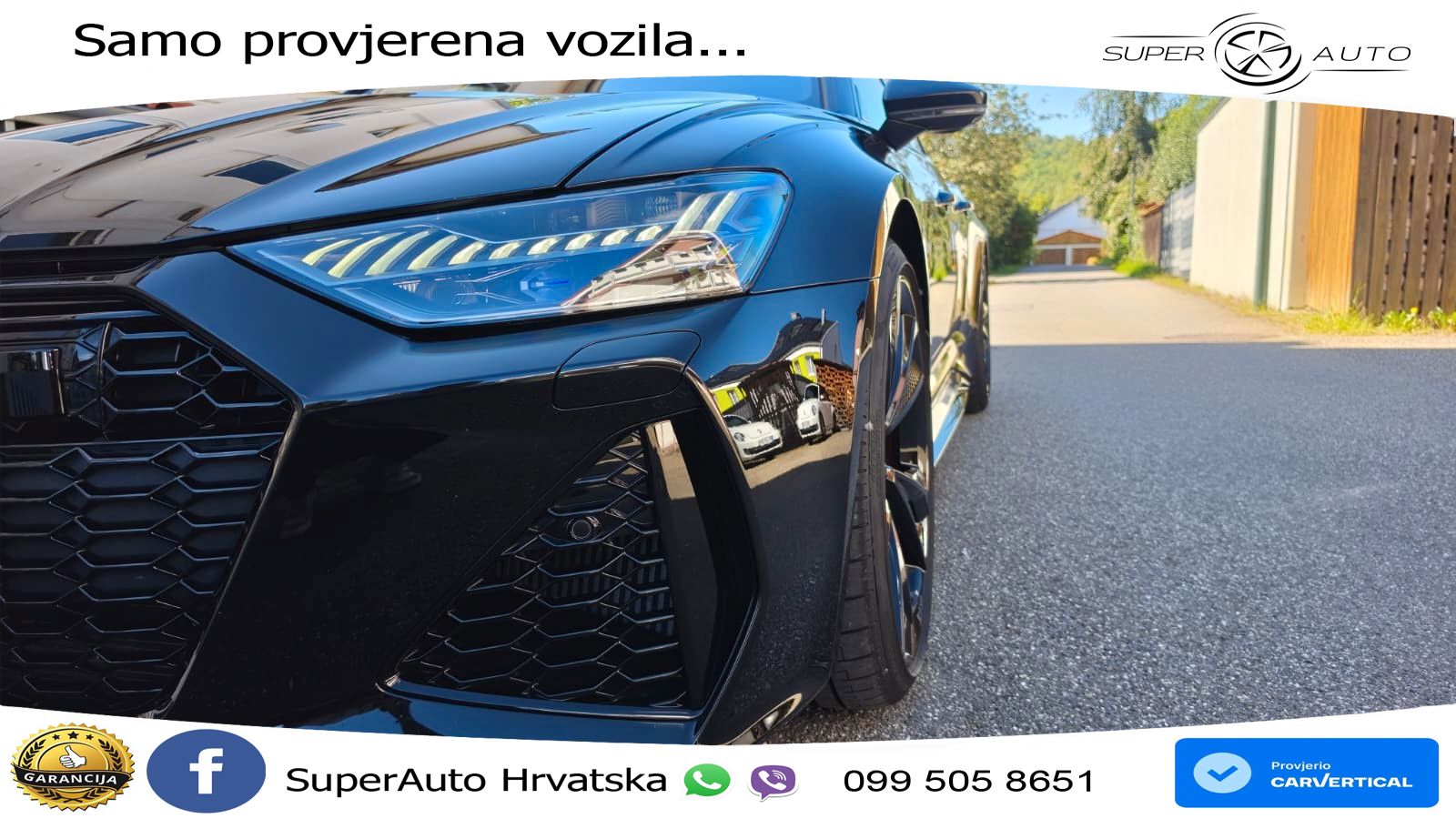 Audi RS6 Avant 4.0 TFSI V8 (600 KS) quattro Tiptronic LED+GR SJED+ACC