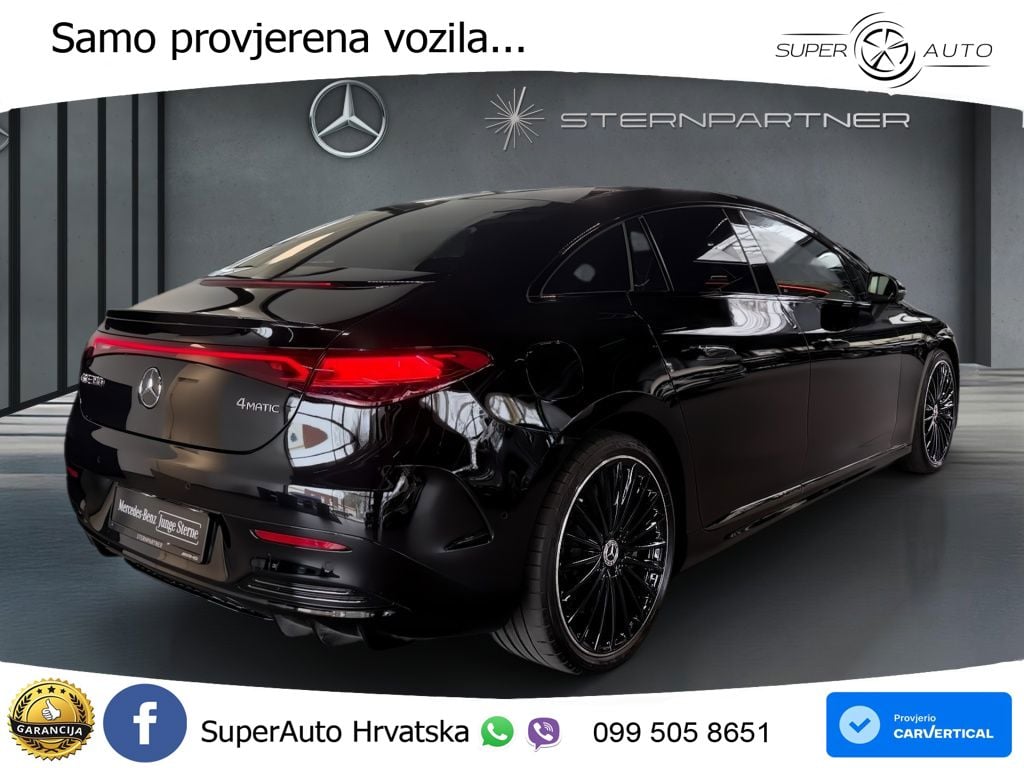 Mercedes EQE 350 98 kWh (292 KS) 4MATIC AMG ACC+HEAD+GR SJED+360+PANO