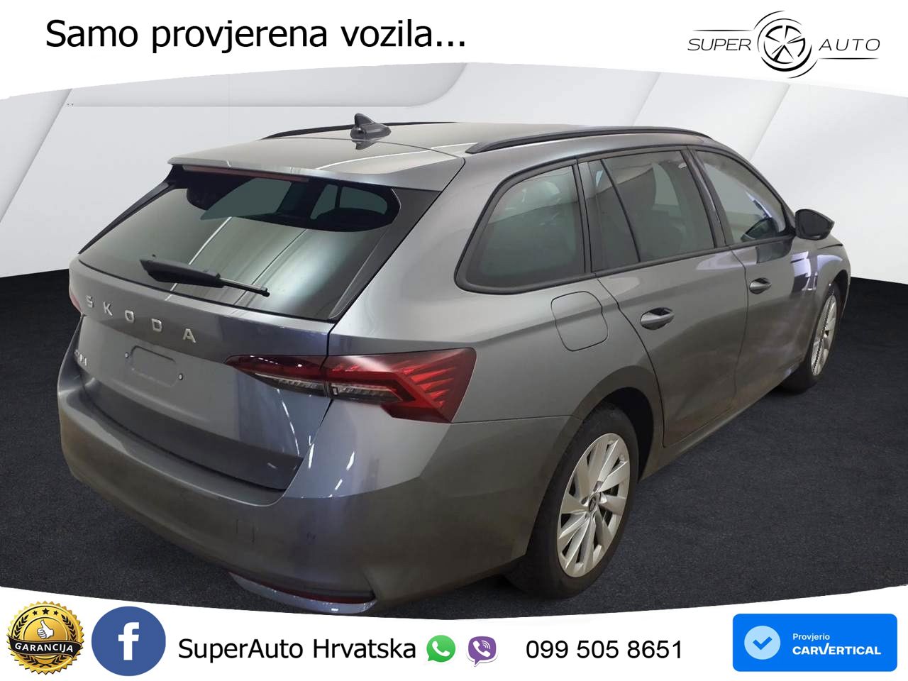 Škoda Octavia Combi 2.0 TDI (150 KS) DSG Selection LED+GR SJED+ACC
