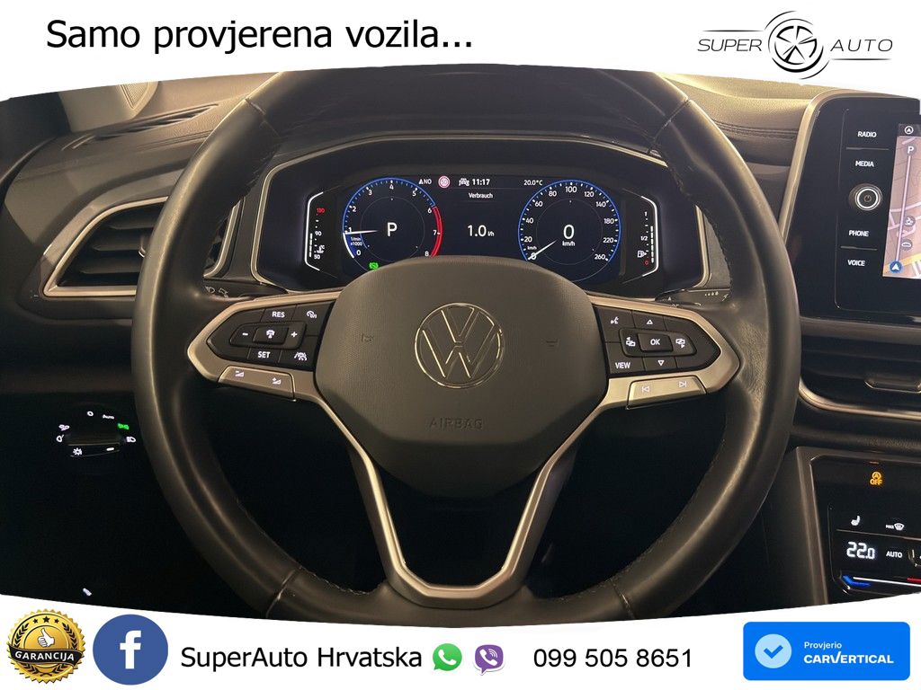 Volkswagen T-Roc I 1.5 TSI (150 KS) DSG MATRIX+GR SJED+KAM