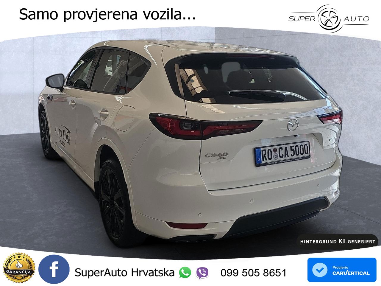Mazda CX-60 3.3 e-Skyactiv D (254 KS) AWD Automatic MATRIX+GR SJED+KAM
