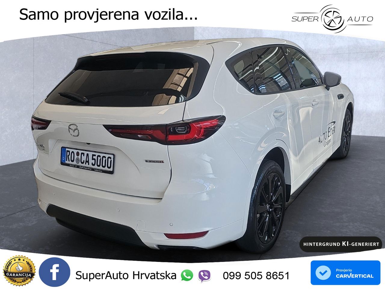 Mazda CX-60 3.3 e-Skyactiv D (254 KS) AWD Automatic MATRIX+GR SJED+KAM