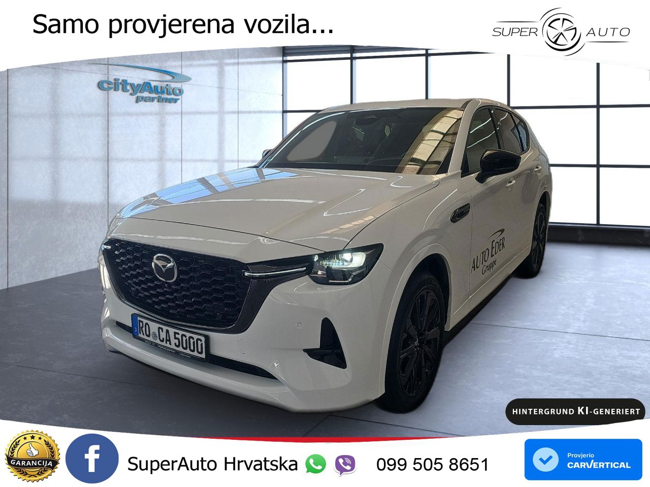 Mazda CX-60 3.3 e-Skyactiv D (254 KS) AWD Automatic MATRIX+GR SJED+KAM