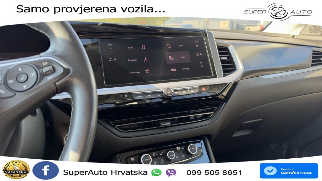 Opel Grandland 1.2i Turbo (130 KS) Elegance LED+GR SJED+ACC