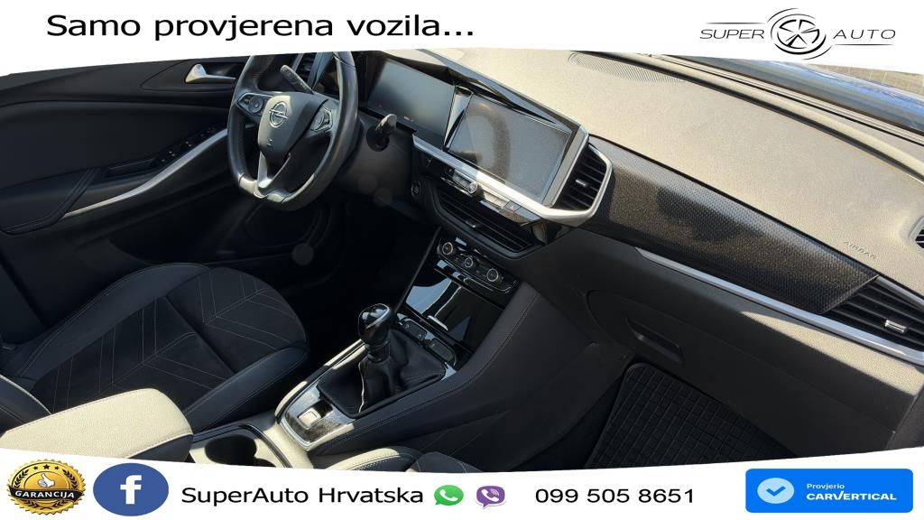 Opel Grandland 1.2i Turbo (130 KS) Elegance LED+GR SJED+ACC