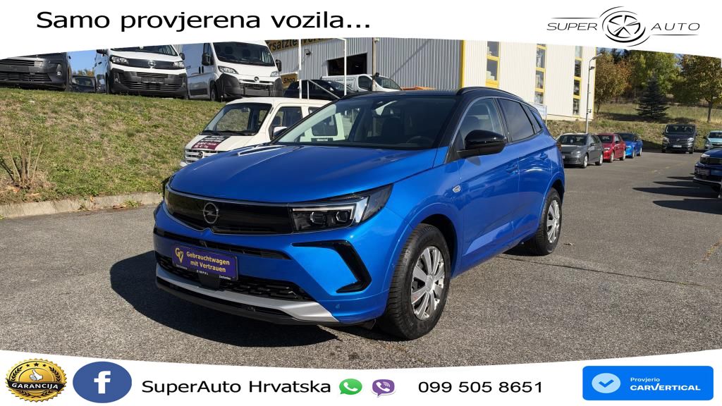Opel Grandland 1.2i Turbo (130 KS) Elegance LED+GR SJED+ACC