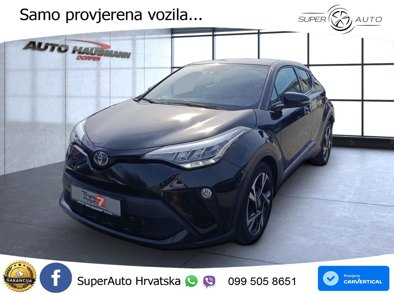 Toyota C-HR 1.8 (122 KS) Hybrid e-CVT Team D LED+GR SJED+ACC
