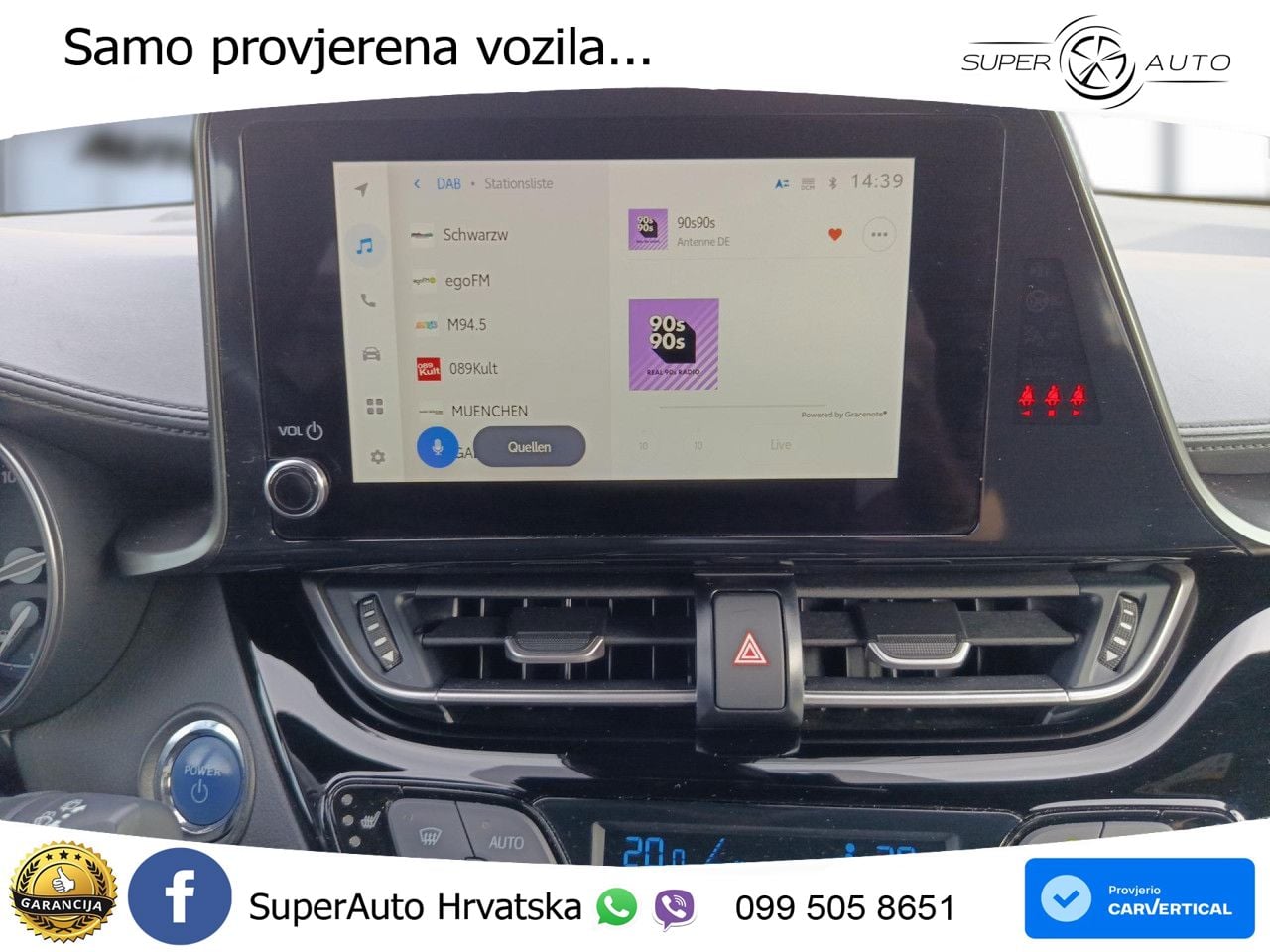 Toyota C-HR 1.8 (122 KS) Hybrid e-CVT Team D LED+GR SJED+ACC