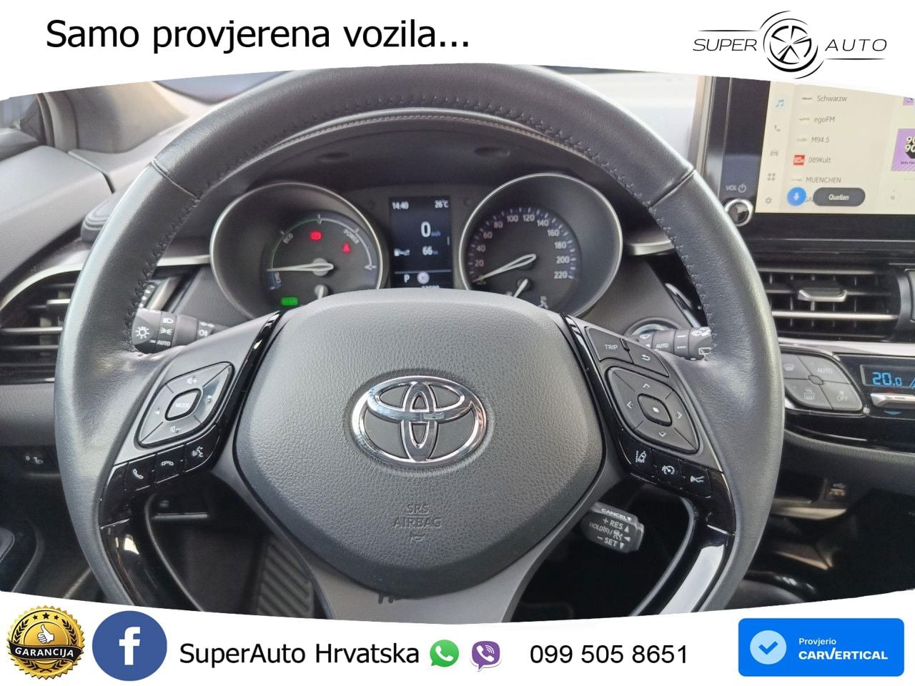 Toyota C-HR 1.8 (122 KS) Hybrid e-CVT Team D LED+GR SJED+ACC