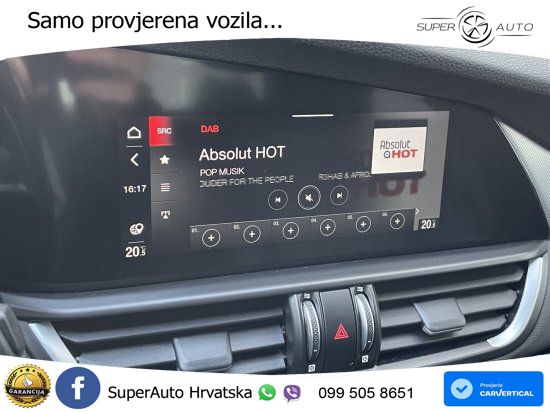 Alfa Romeo Giulia 2.2 MultiJet (210 KS) AWD Automatic LED+GR SJED+ACC